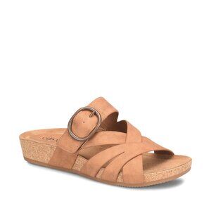 NEW EUROSOFT Gwenda Slide Sandal (Women) TAN, Size 9.5 M